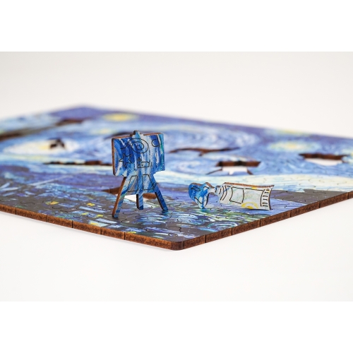 Drewniane puzzle A4 Vincent van Gogh 